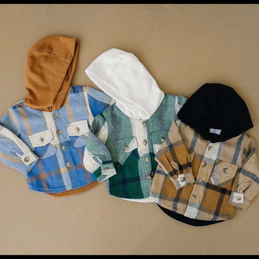 Olive + scout flannel 18-24 months